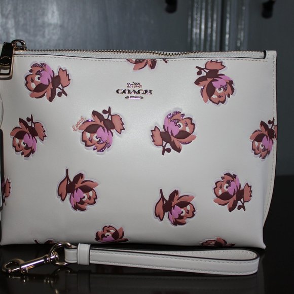 Coach Charlie Pouch With Floral Print - Picture 2 of 4